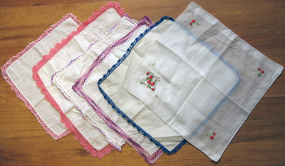 hankie lot 1c